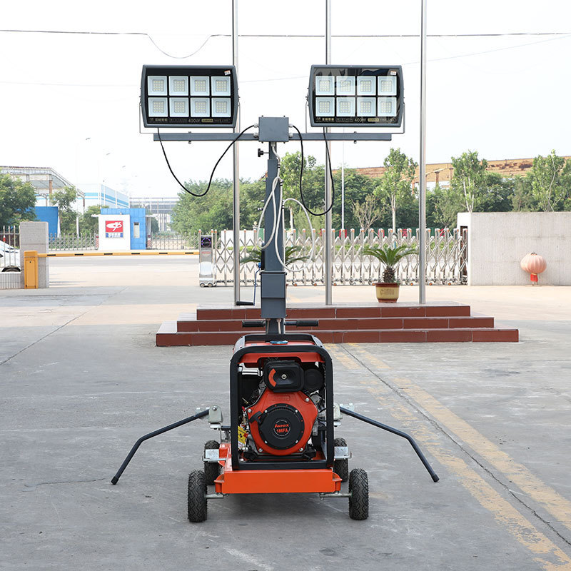 Top Quality Generator Light Tower Tower Light Led compact mobile light tower