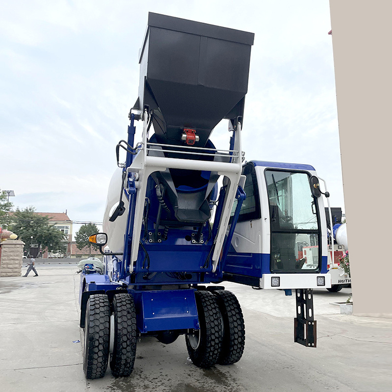 Multifunction Self Loading Concrete Mixer Small Self Loading Concrete Mixer Truck