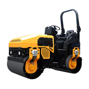 mini 1 ton self propeller walk behind vibratory road roller jining