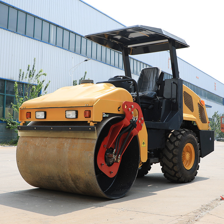 New Road Roller Tandem Vibratory Hydraulic Compactor Small Mini Road Roller