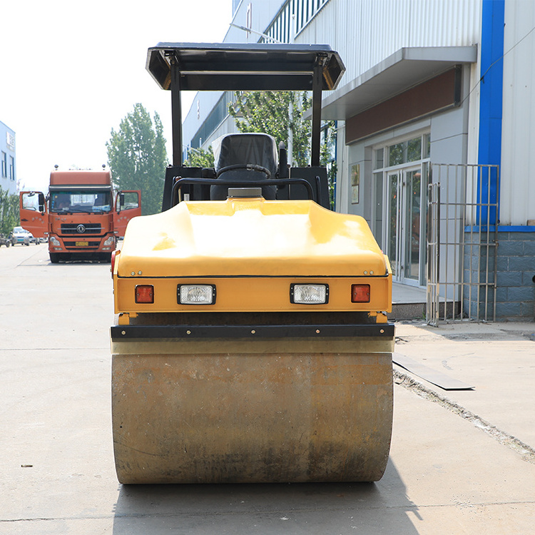 New Road Roller Tandem Vibratory Hydraulic Compactor Small Mini Road Roller