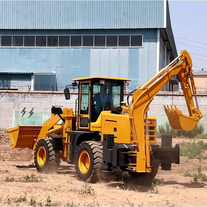 Chinese backhoe loader 4x4 epa mini retroexcavadora 3 toneladas loader backhoe