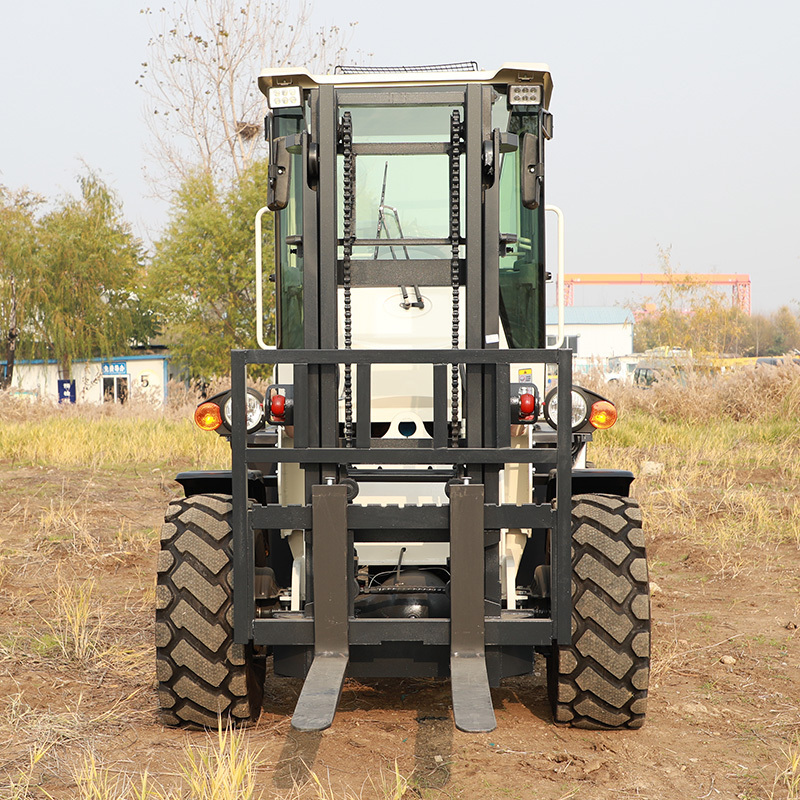 Forklift Truck 3 Ton With Lift Height 3M Or 4M Or 4.5M Rough Terrain Forklift