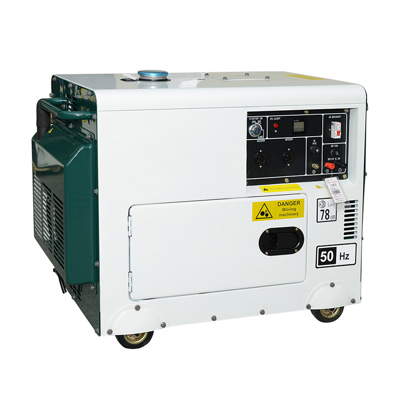 Factory price 10KW 5kva 7kva 10KVA 15KVA Silent Portable Diesel Generator set for home discount electric 20KVA cheap generators