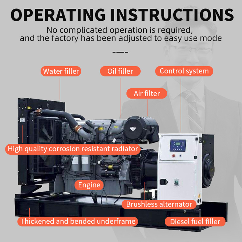 20kw silent diesel generator powered by Doosan SP244T A/C 30kva dinamo generators electricity generation machines open genset