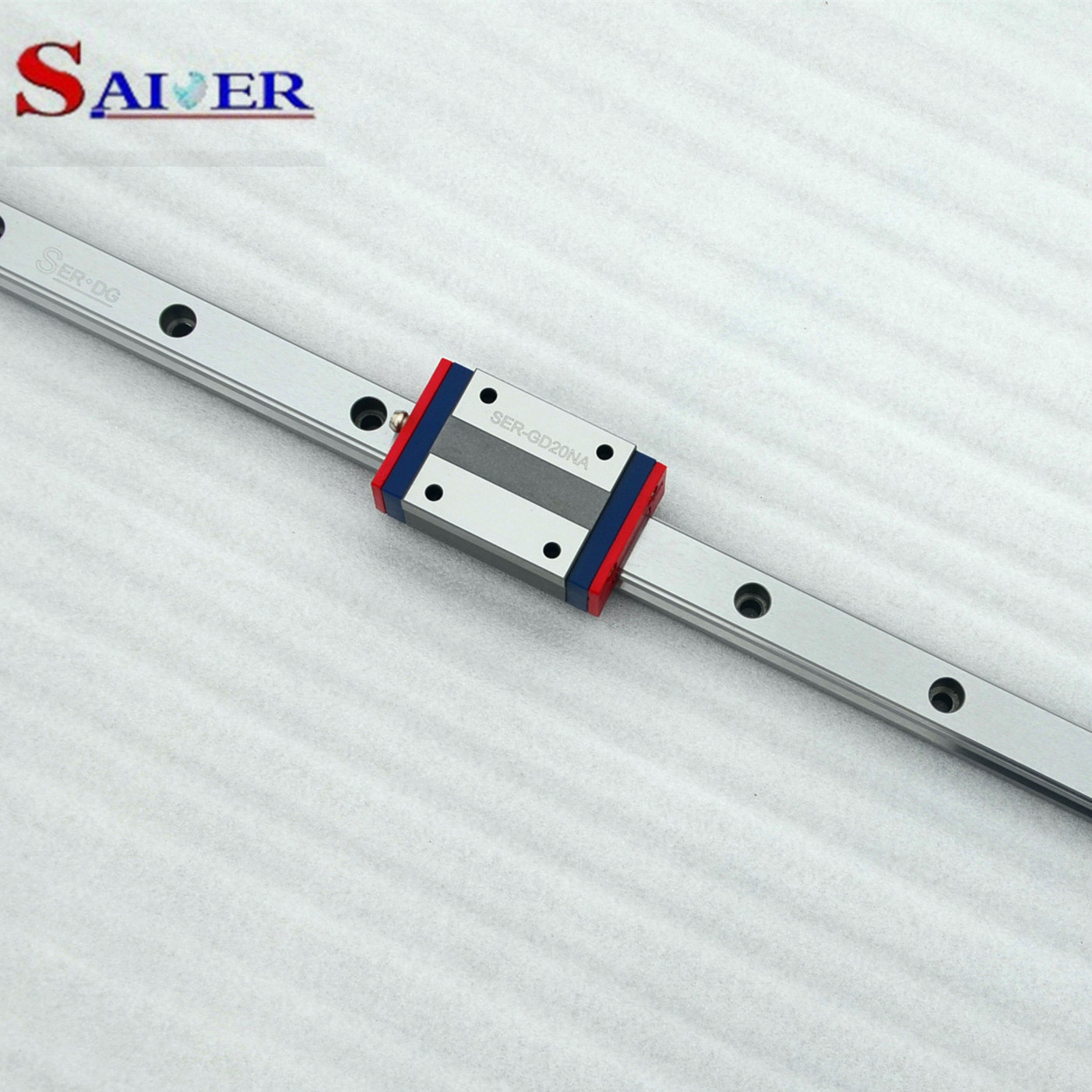 heavy duty linear guide rail 500mm 1000mm linear motion guide SER-GD20NA block 3 axis movement linear guide