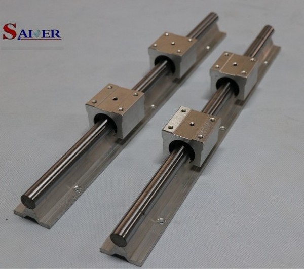 2019 hot sale!China factory offer SBR20 round linear rail with guide block sbr20 linear bearings