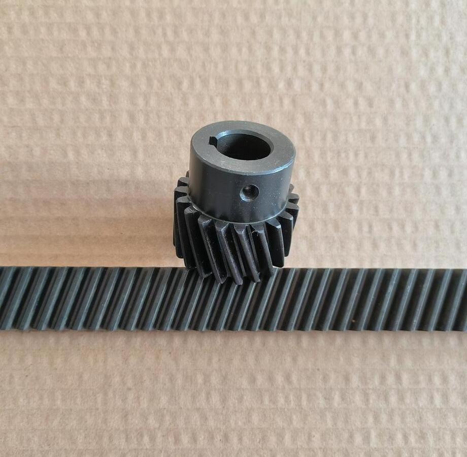 High Quality M1.25 M1.5 M2 M3 M4 Helical Gear and Rack Pinion Gear Rack and Pinion Rack Gears