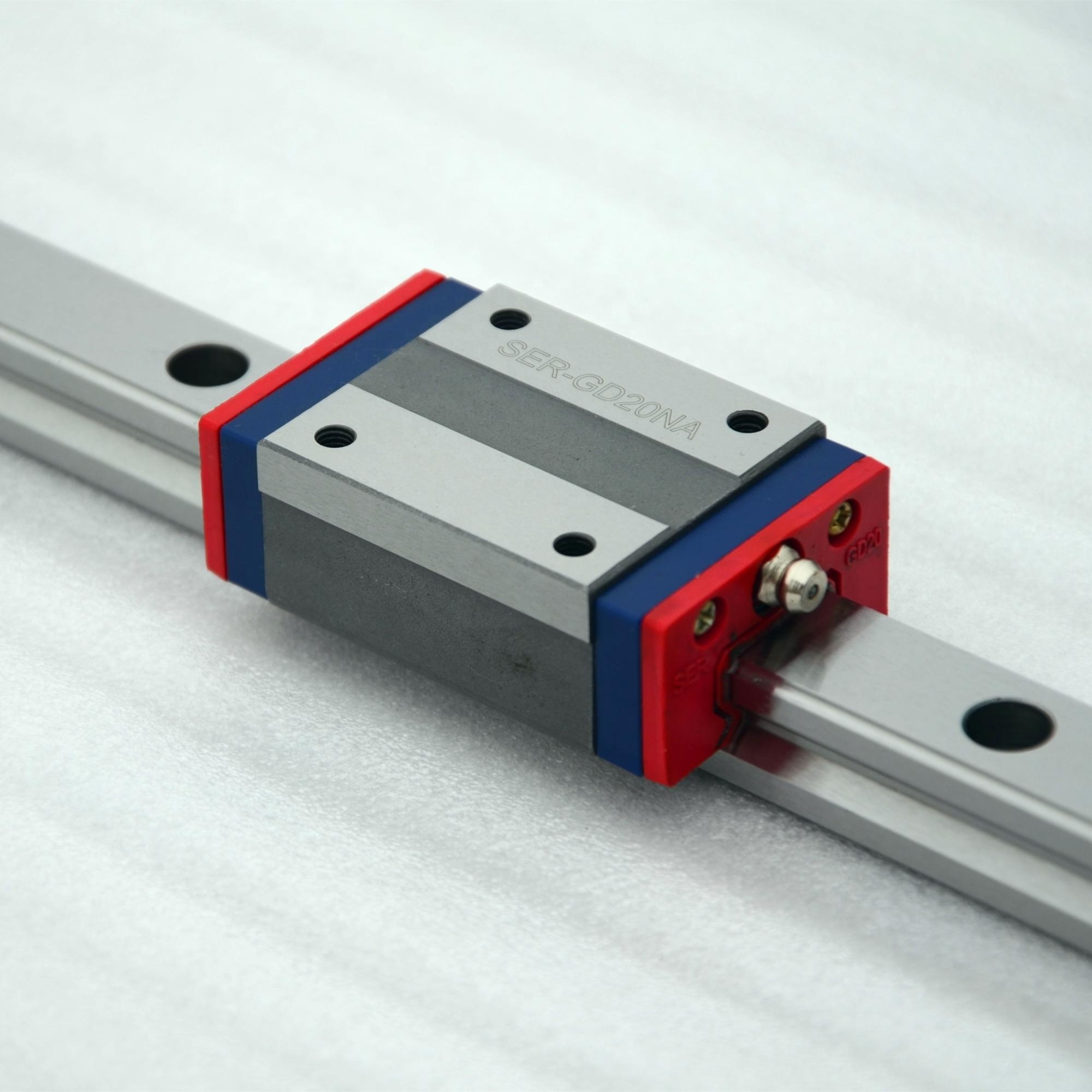 heavy duty linear guide rail 500mm 1000mm linear motion guide SER-GD20NA block 3 axis movement linear guide