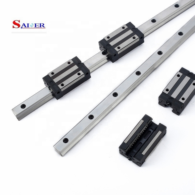 HGR20 Linear Guide Rail with SFU1605 Ballscrew Kit Slide Blocks Linear Guide Rail Ball Screw Set for DIY CNC Routers Lathes