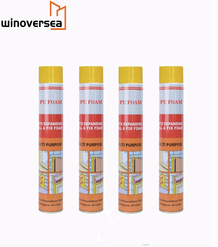 Super Strong PU Foam Spray for Mounting Doors and Windows