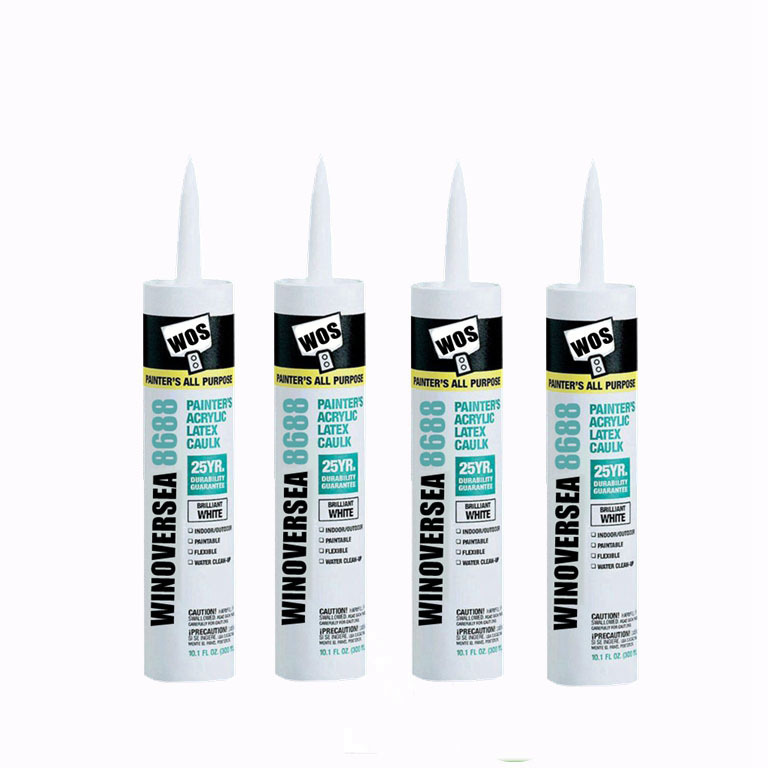 Shandong High Quality OEM 300ml 280ml clear and white acrylic painters caulk glue