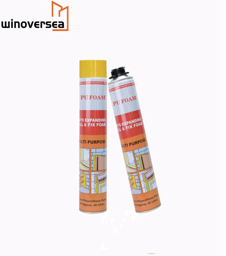 Super Strong PU Foam Spray for Mounting Doors and Windows