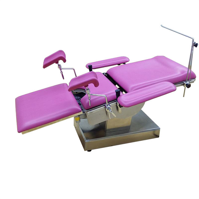 Hospital portable electric obstetric exam bed examination gynecology table gynecologist chair for sale