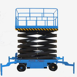 High quality mobile scissor lifting platform electric scissor lifting window cleaning elevator