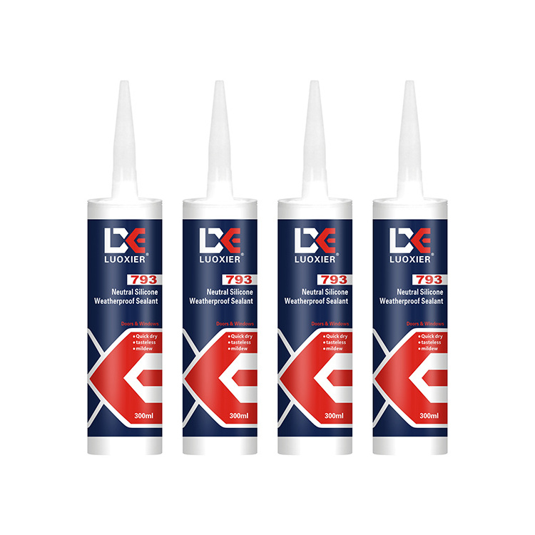 New Arrival Acrylic Silicone Sealant High Temperature Resistant White Silicone Sealant For Stainless Steel