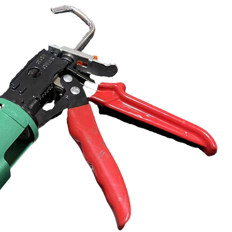 Low Price Reasonable Price Green Refillable Heated Mortar Syringe Metal Tube Cordless Caulking Gun