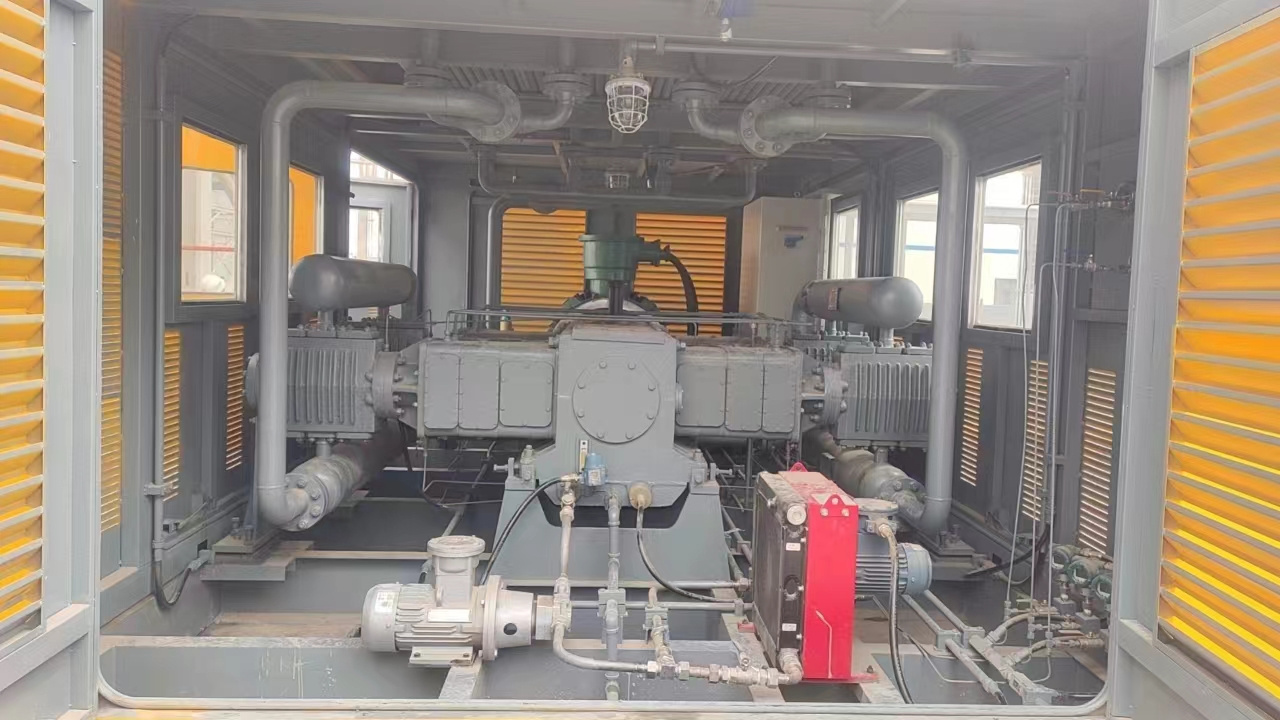 High Performance Industrial CNG PH3 Diaphragm Special Gas Compressor For Gas Filling Station