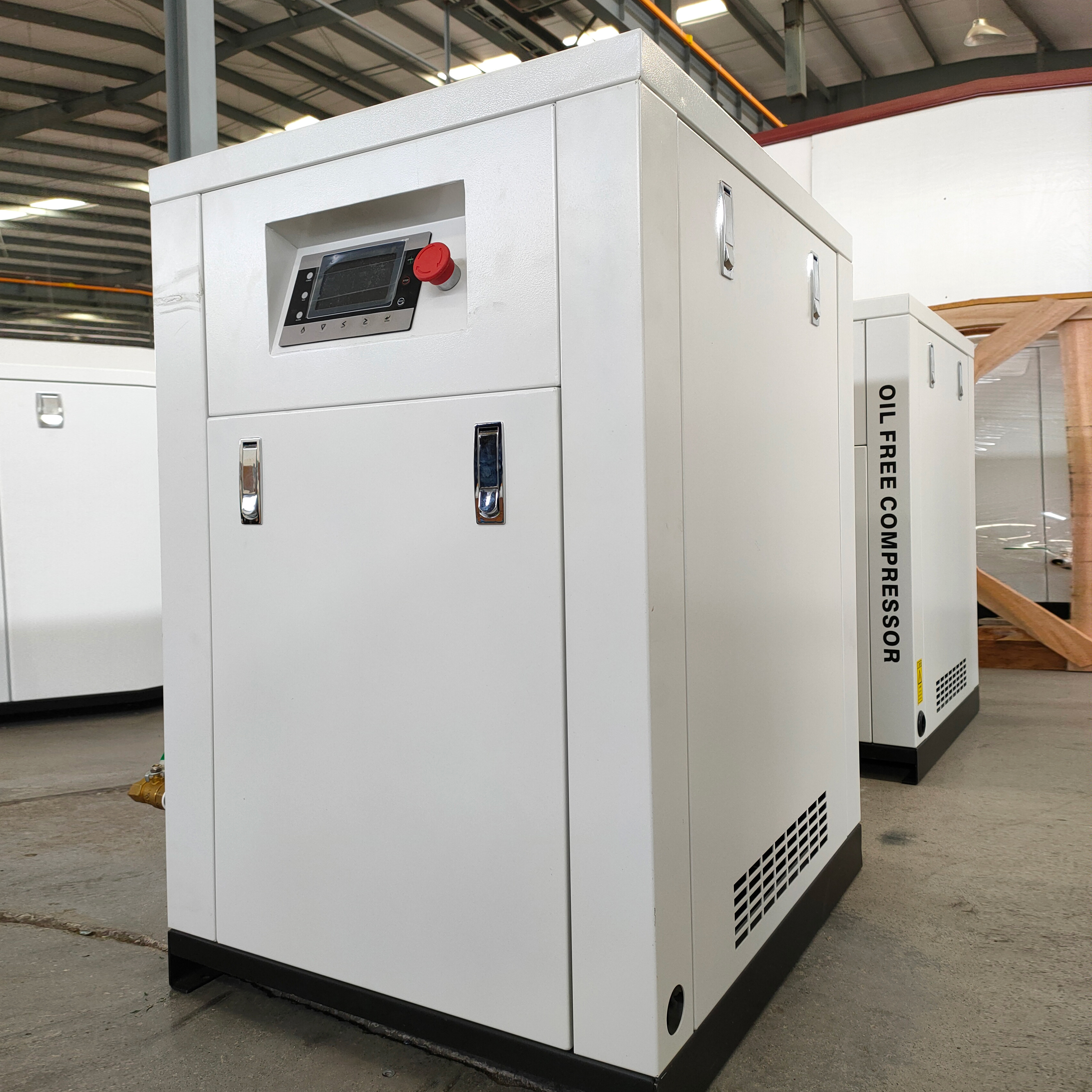 Industrial Ultra Oil Free Air Compressor Class O Grade Oil Free Multi Host Unit Scroll Air Compressors Machine