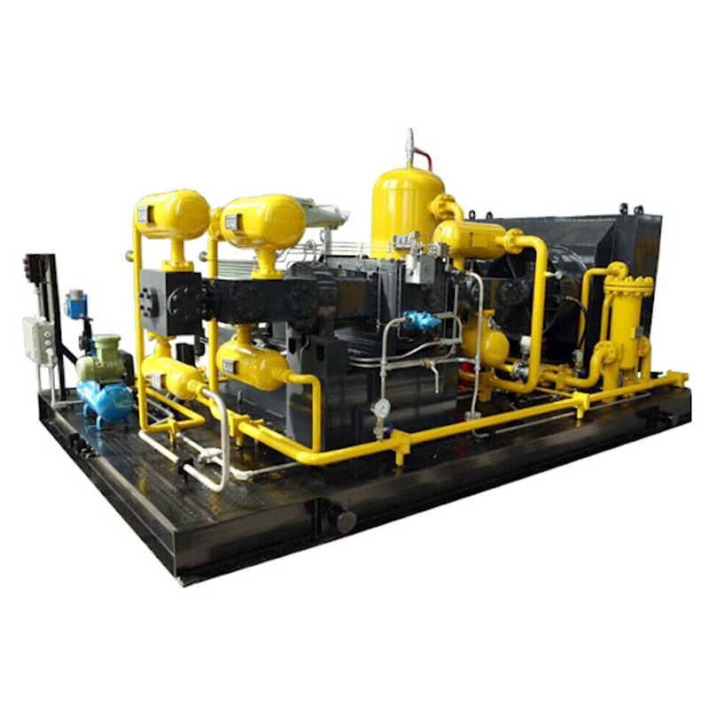 High Performance Industrial CNG PH3 Diaphragm Special Gas Compressor For Gas Filling Station