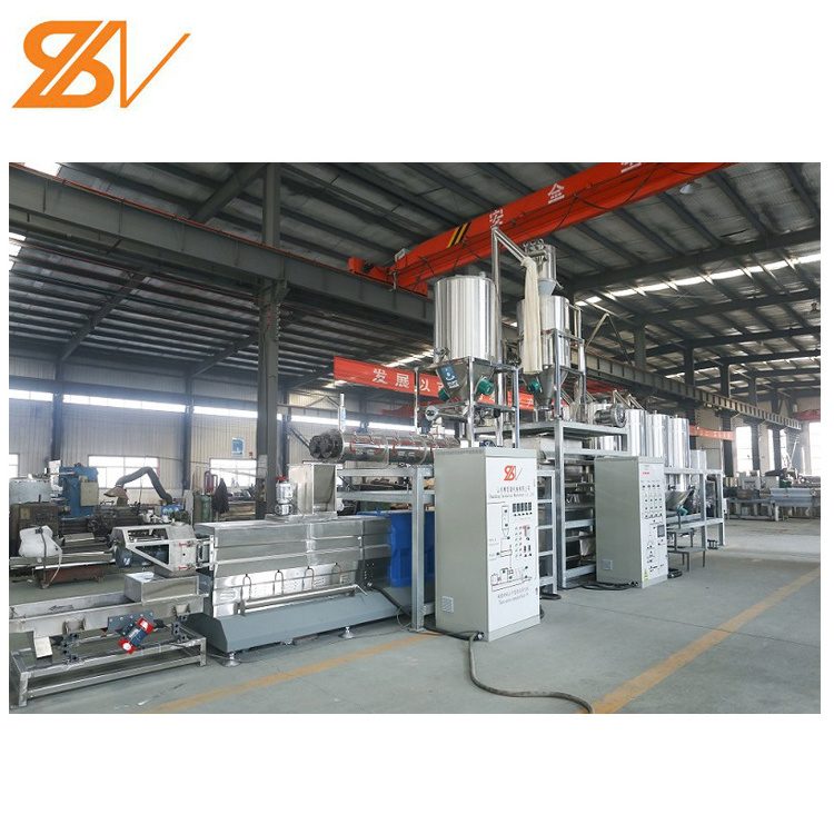 100-6000kg per hour 1-14mm Floating fish food making manufacturing machine extruder processing equipment