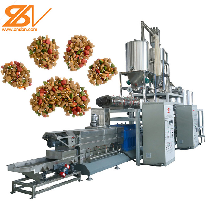 1000KG/H Puffed dry dog food pet  food pellet extrusion machine