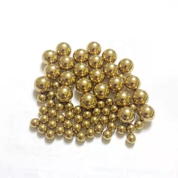 Big Brass Metal Balls 30mm 40mm 50mm Solid Brass Sphere Pure Copper Sphere