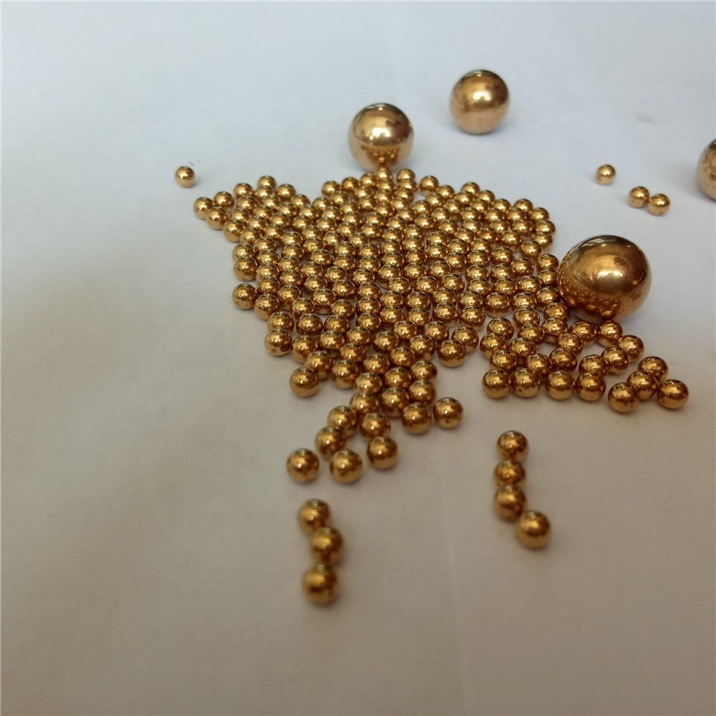 Big Brass Metal Balls 30mm 40mm 50mm Solid Brass Sphere Pure Copper Sphere