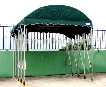 Outdoor Car Rain Covers Mobile Folding Shelter/Carport Portable Car Parking Shade Garage