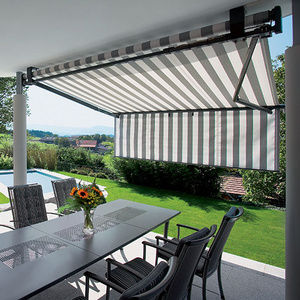 Window awnings outdoor balcony porch awnings carport Sun Shade Aluminium Frame Canopy Retractable Awning