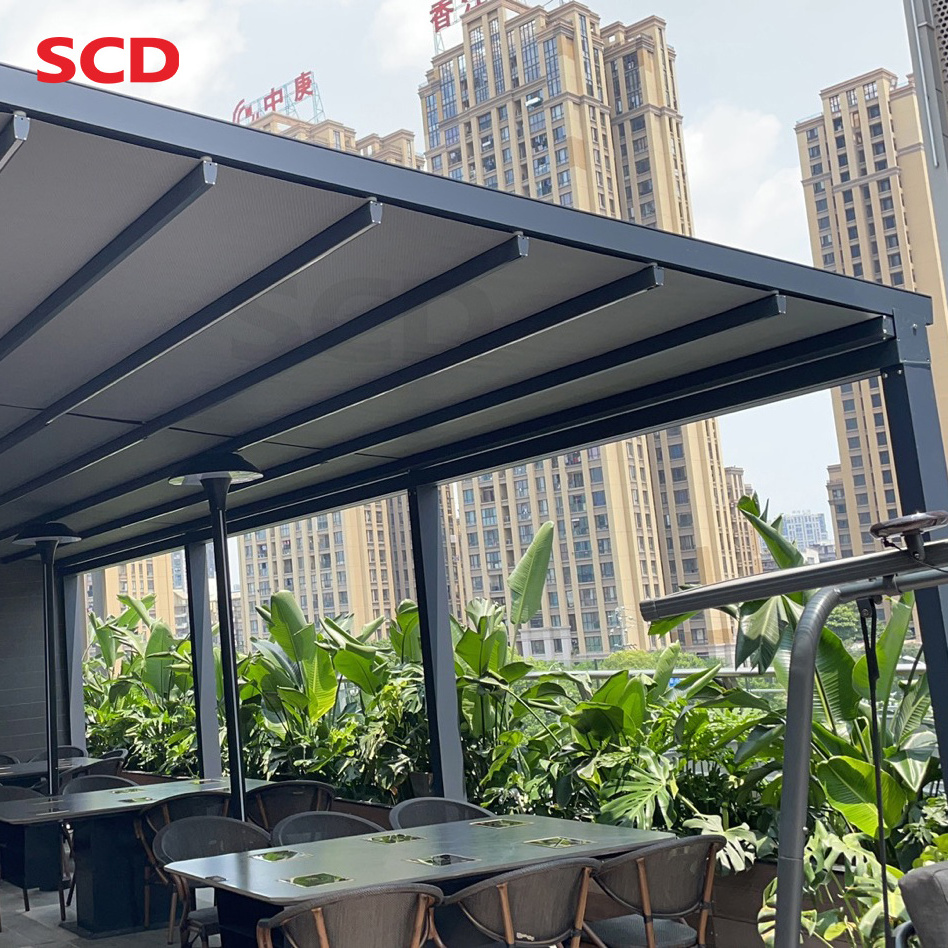 Outdoor factory patio Aluminum pergola Frame Waterproof used pergola for sale  high quality outdoor pergola aluminum