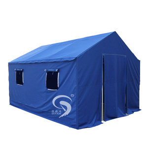 High Quality Waterproof Fabric Easy Install Steel Frame Relief Disaster Tent