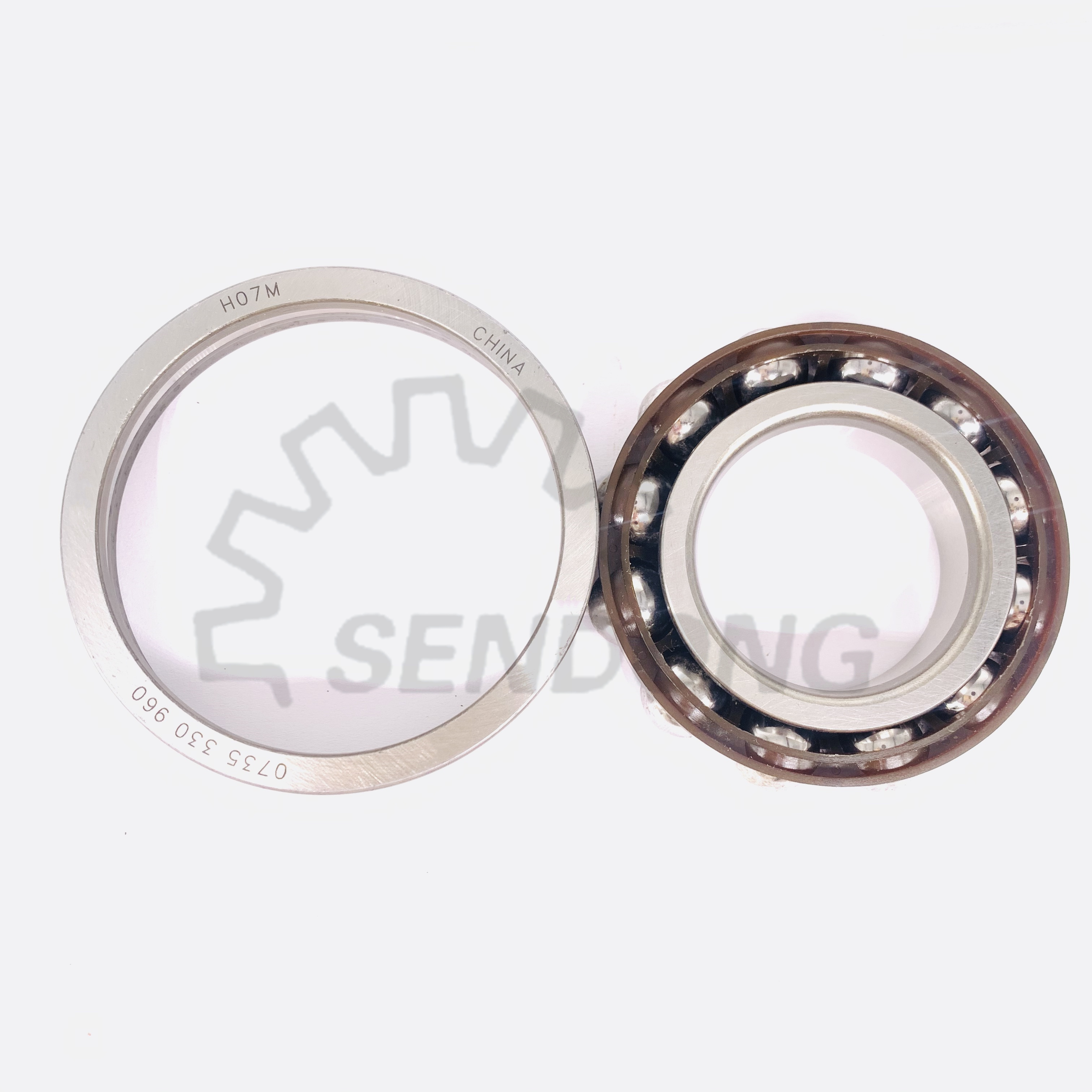 Excavator Bearing BA220-6A4a Angular Congular Contact Bearing 220x276x26mm