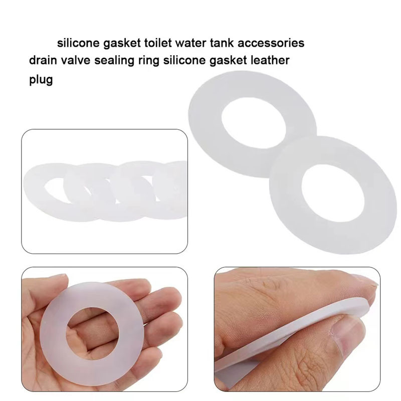 Drain Valve Water Stop Seal For Geberit Silicon Rubber Flush Valve Seal Washer Diaphragm 816.418.00.1 Toilet Tank Part