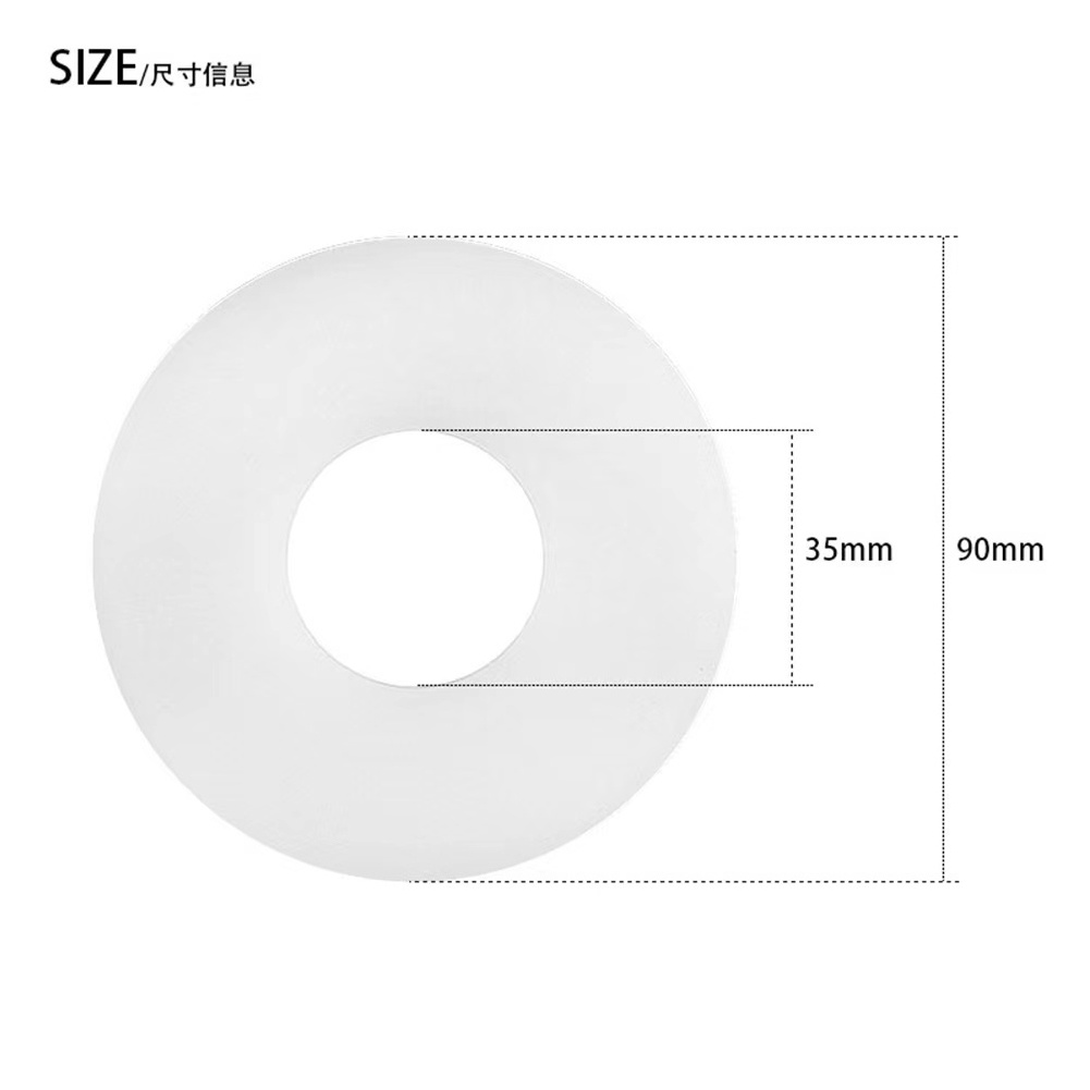 Clear Silicon Flush Valve Washer Seal Diaphragm For TOTO Replacement Flush Valve Sea Washer Gasket Toilet Tank Part