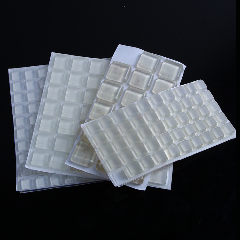 clear rubber feet silicone foot pad