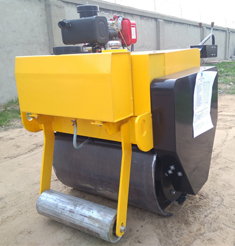 Construction honda mini road roller stainless steel drums road roller