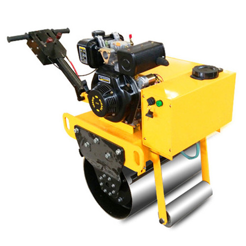 Construction honda mini road roller stainless steel drums road roller