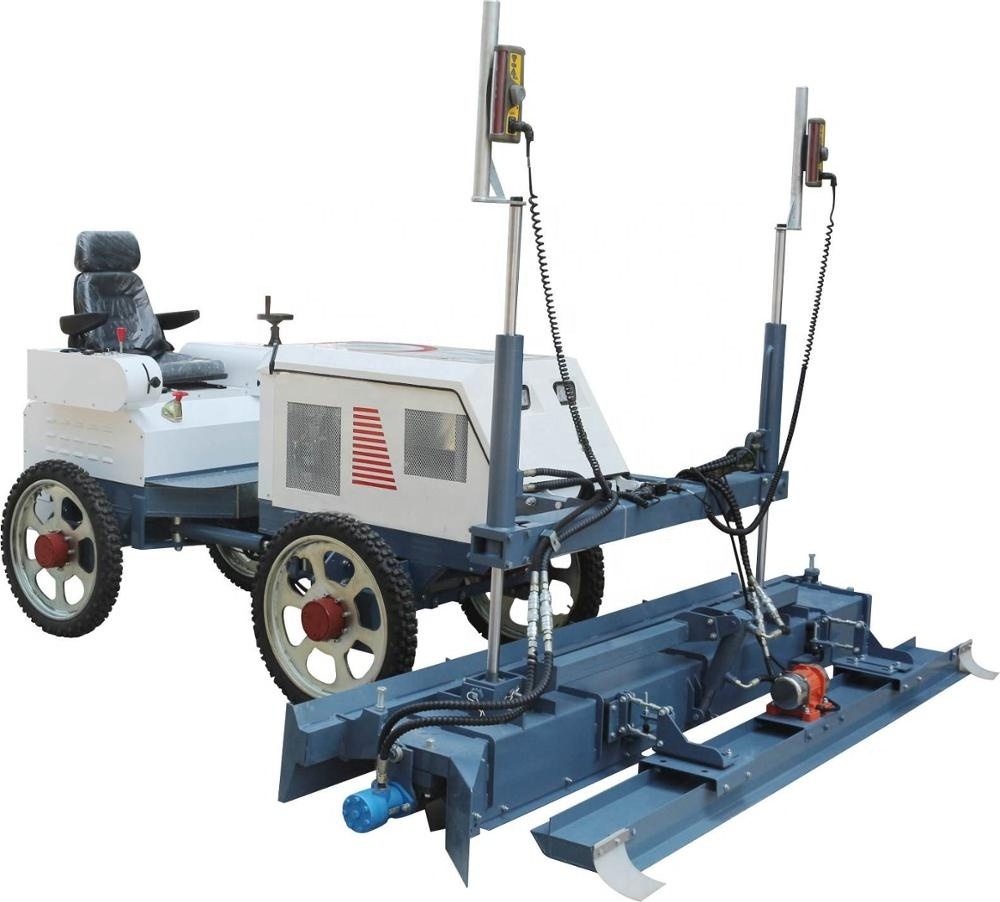 Factory price self leveling screed laser screed machine concrete screed with honda engine