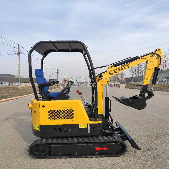 Micro Digger 1 Ton Mini Excavator Small Bagger For Sale