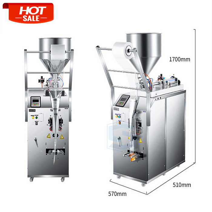 Automatic Plastic 90 Drinking Pure Sachet Water Filling Making Packaging Machine Tomato Paste Filling Sealing Packaging Machine