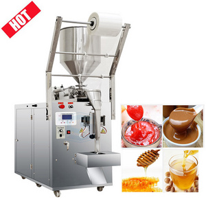 Small Automatic Sachet Sauce Peanut Butter Packing Machine Sealing Machines Water Plastic Sachet Printing Machine