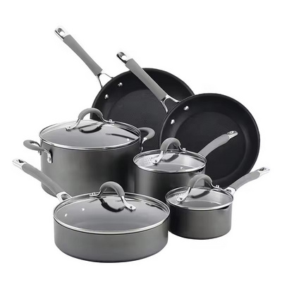 Aluminium frypan Kitchenware Cookware Pots and Pans Kitchen Set Non-stick Stainless Steel handle