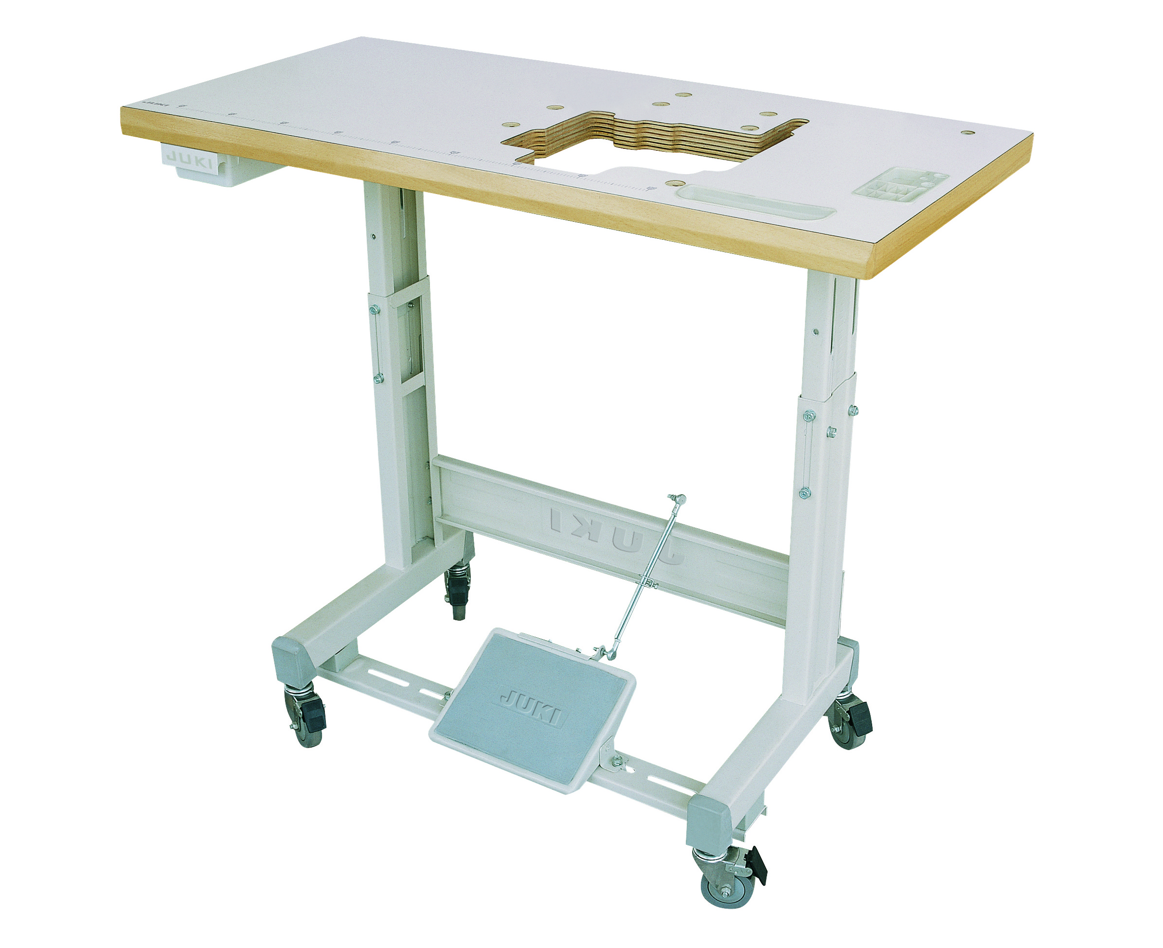 Customized sewing line sewing workshop machine wooden table stand