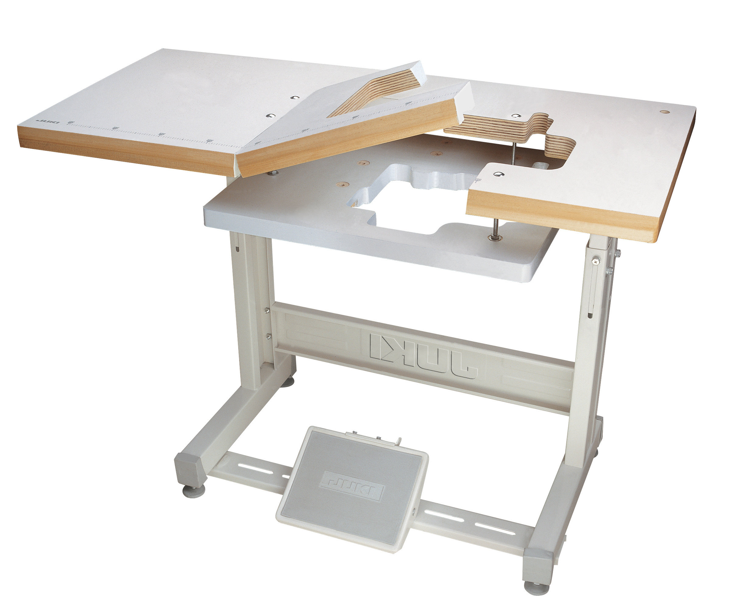 Customized sewing line sewing workshop machine wooden table stand