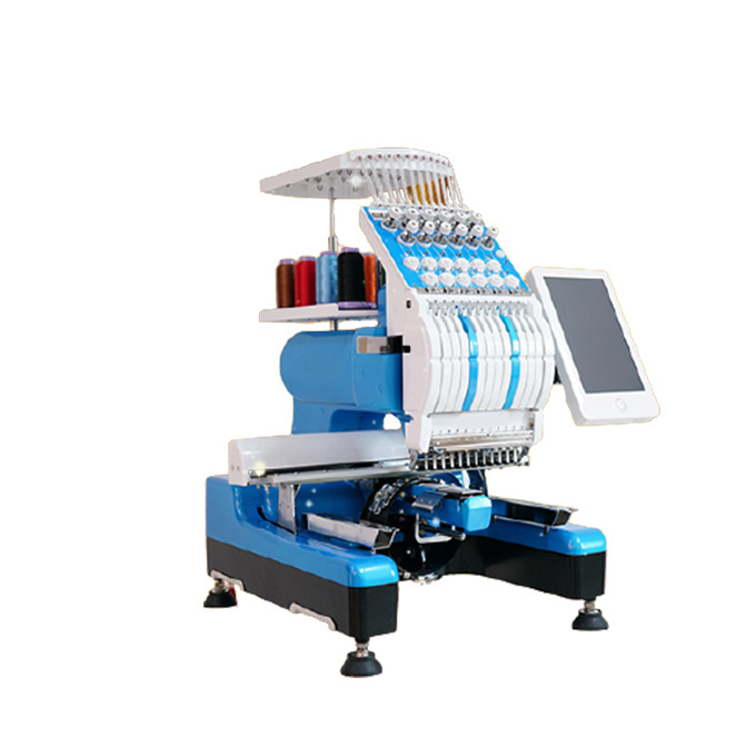 brand new chenille embroidery machine 12 thread for shoes/T-shirt/scarf