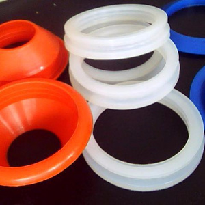 Solar water heater parts sealing ring white silicone gasket