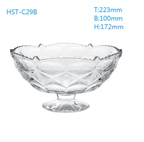 Popular  Middle East Turkish beautiful Sunflower  Pudding  cup unique fish Ice Cream  Bowl glass  salad server