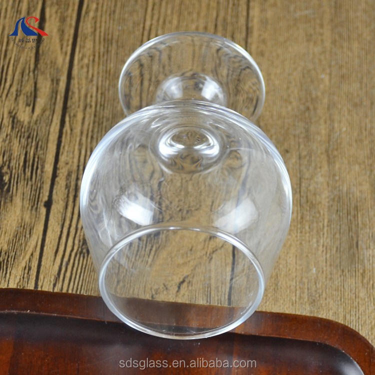 Hot Sales Clear Brandy Snifter Crystal Goblet Unique whisky Margaret Glassware wine  tumbler