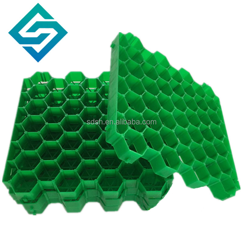 Planting grass/Grass paver grid/HDPE plastic for parking driveway slope